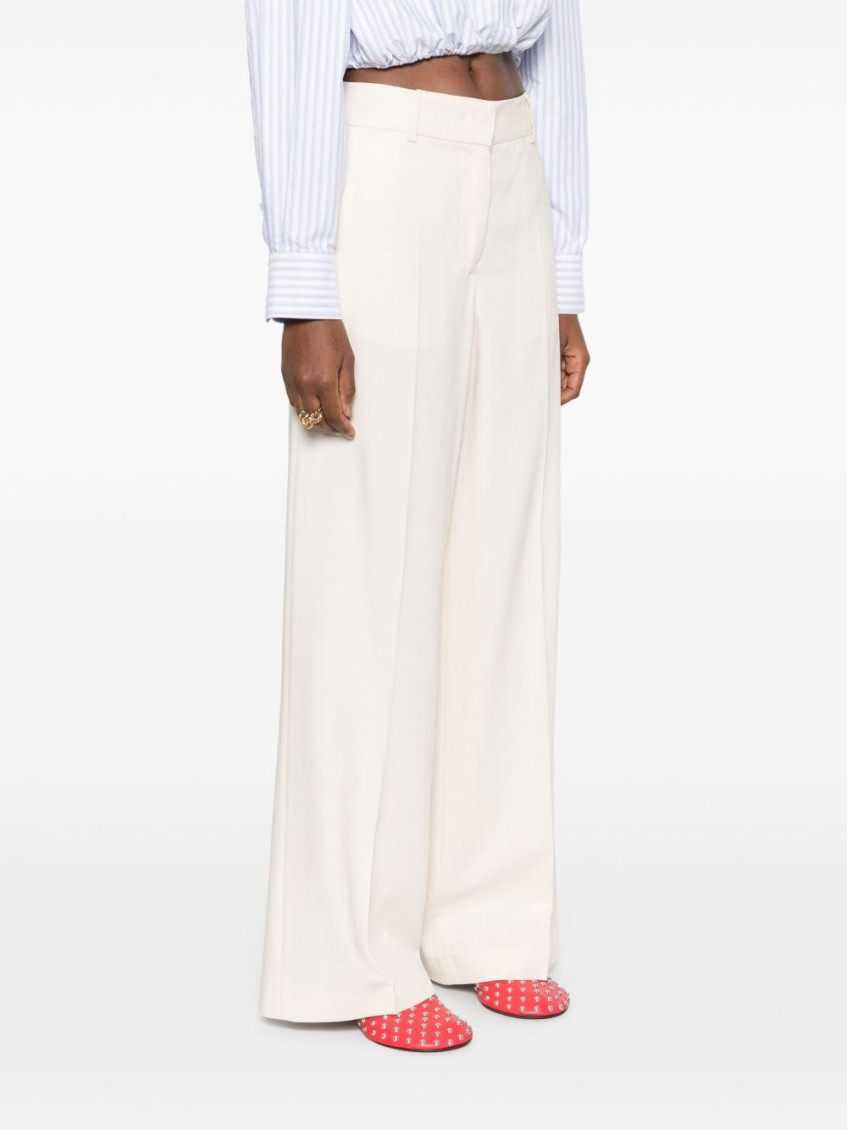 Straight Concealed Trousers