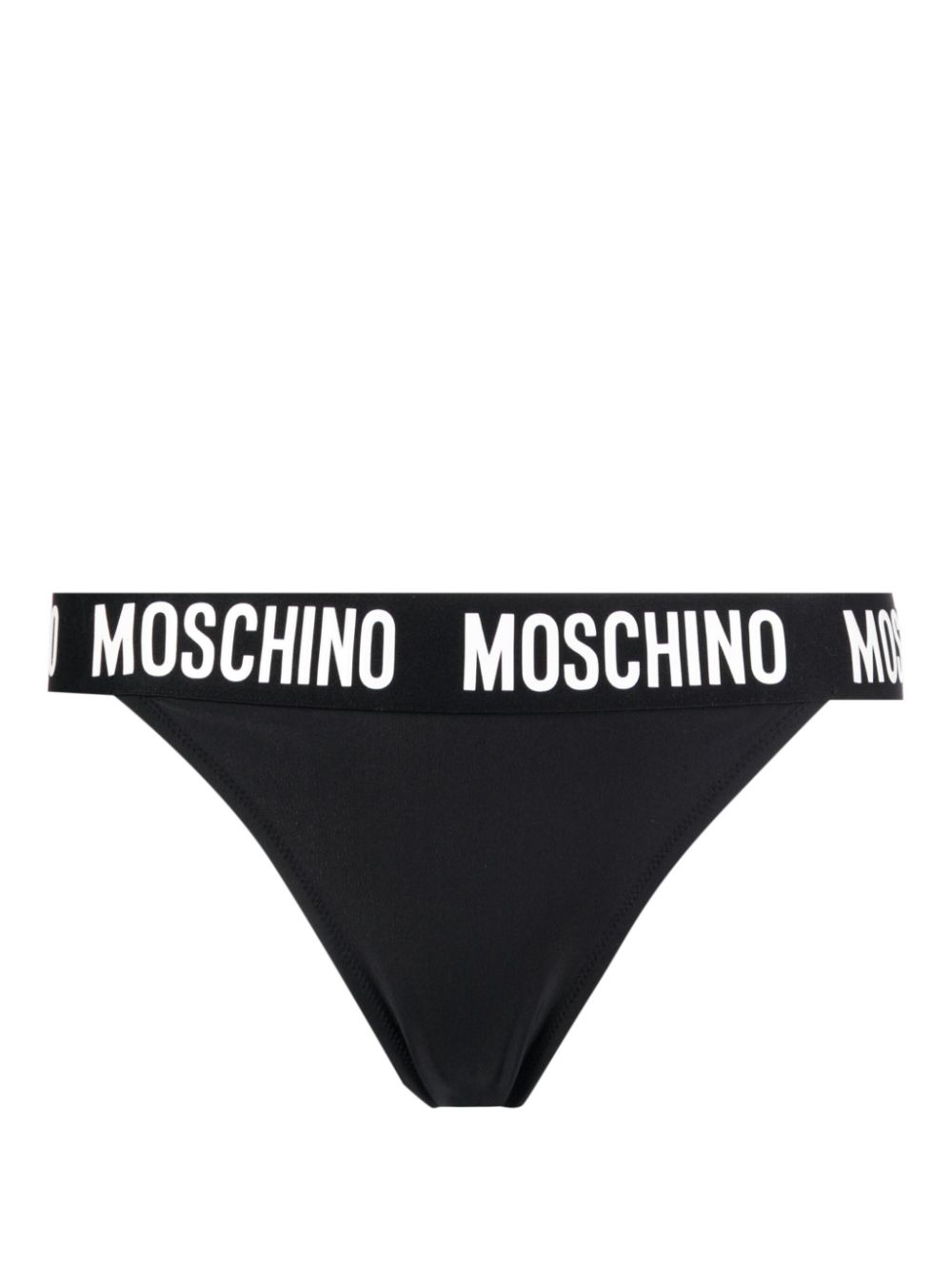 Logo tape bikini bottoms - Black