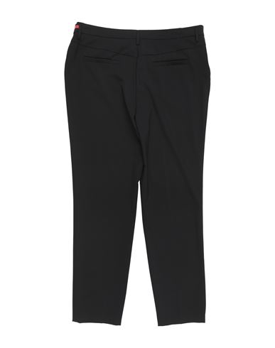 Woman Pants Black Size 18 Polyester, Virgin Wool, Elastane