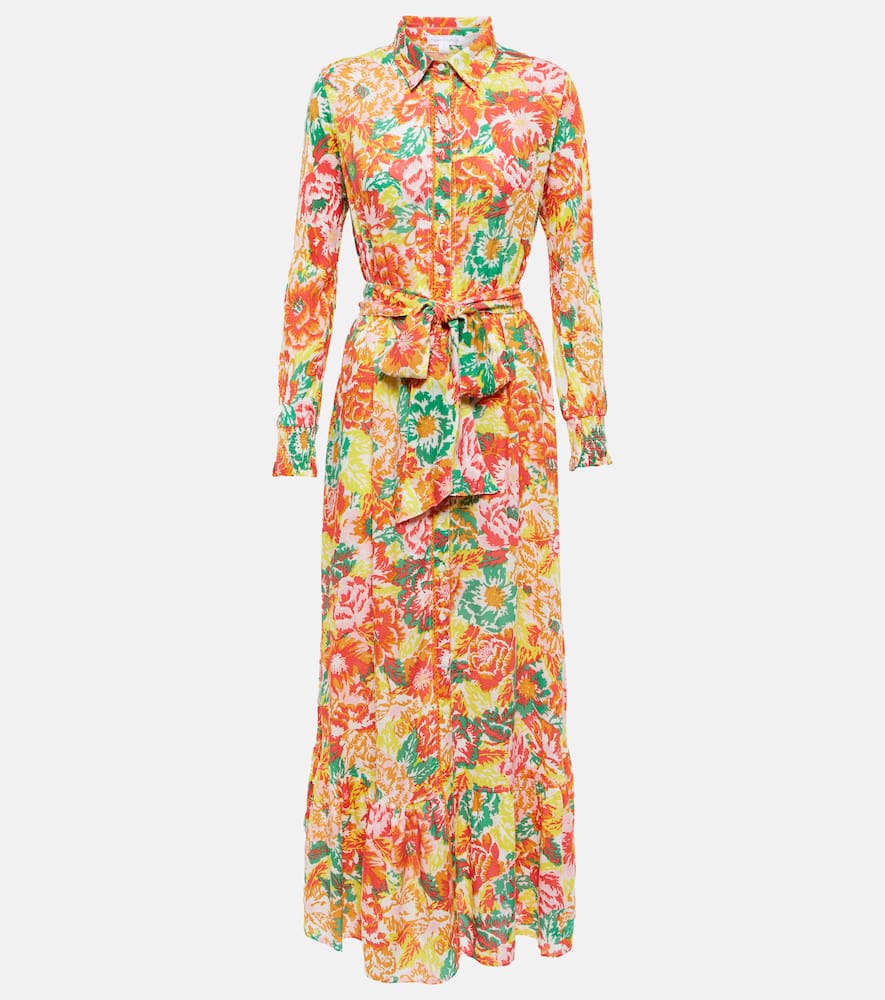 Kimi floral shirt dress