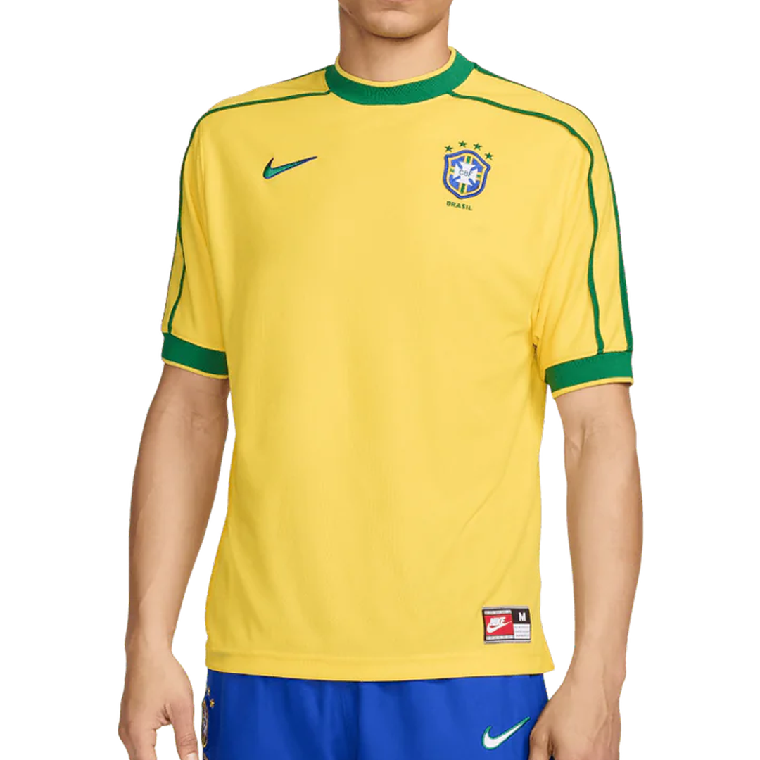 Brazil 1998 World Cup Remake Kit Jersey 'Yellow'