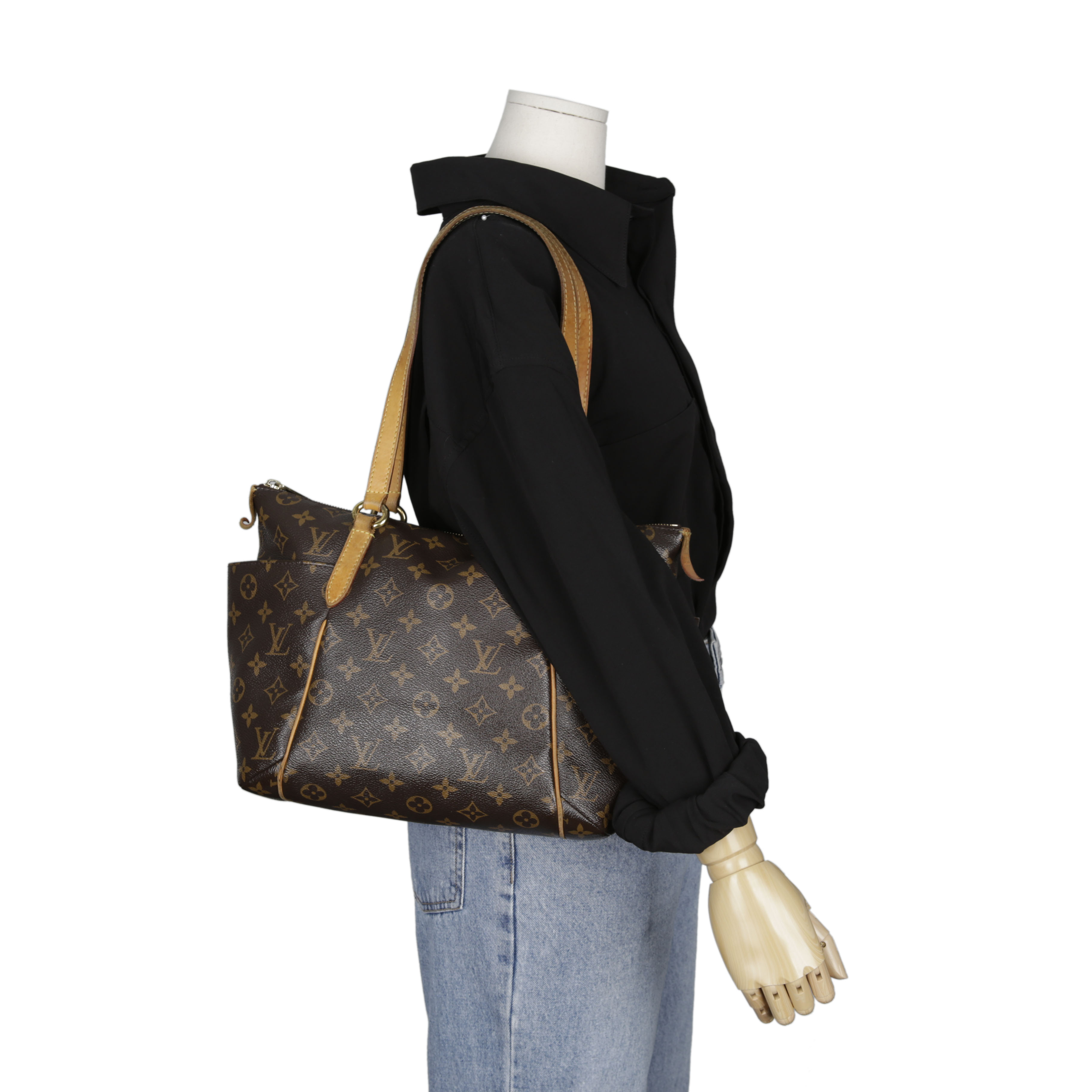 2009 pre-owned Monogram Totally PM tote - Brown