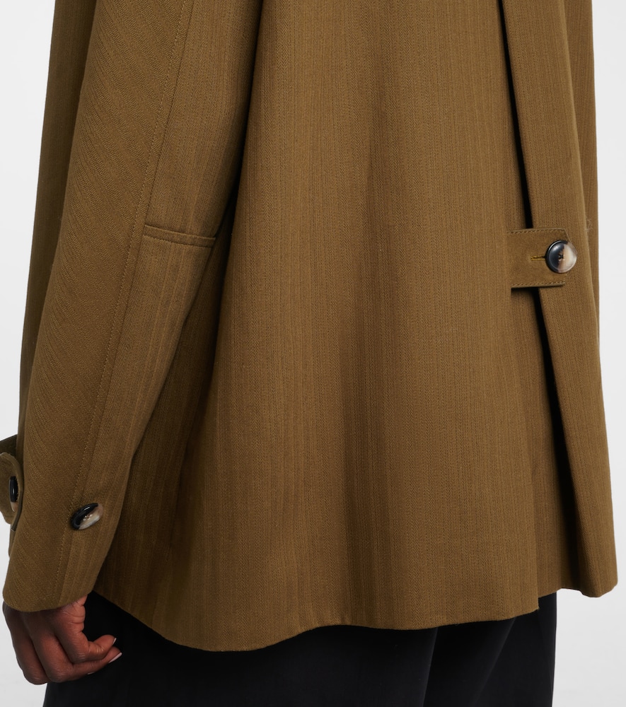 Angela herringbone cotton jacket