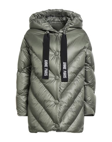 Woman Puffer Sage green Size 4 Polyamide