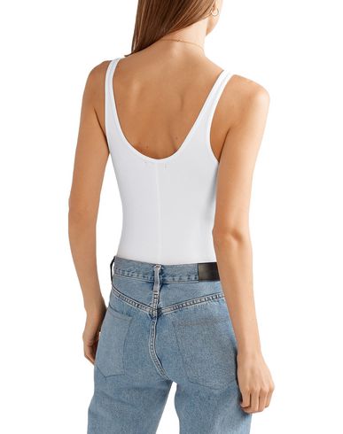 Woman Tank top White Size XS Modal, Elastane
