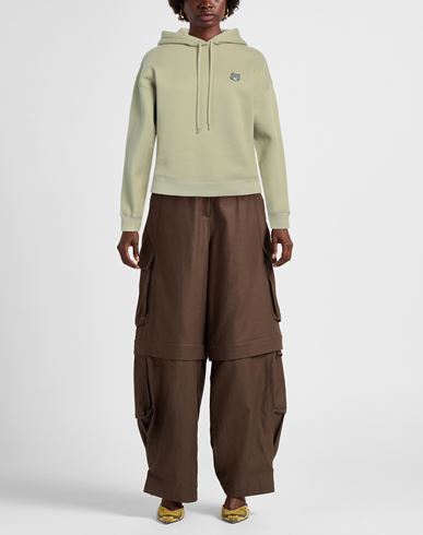 Maison Kitsuné Woman Sweatshirt Sage green