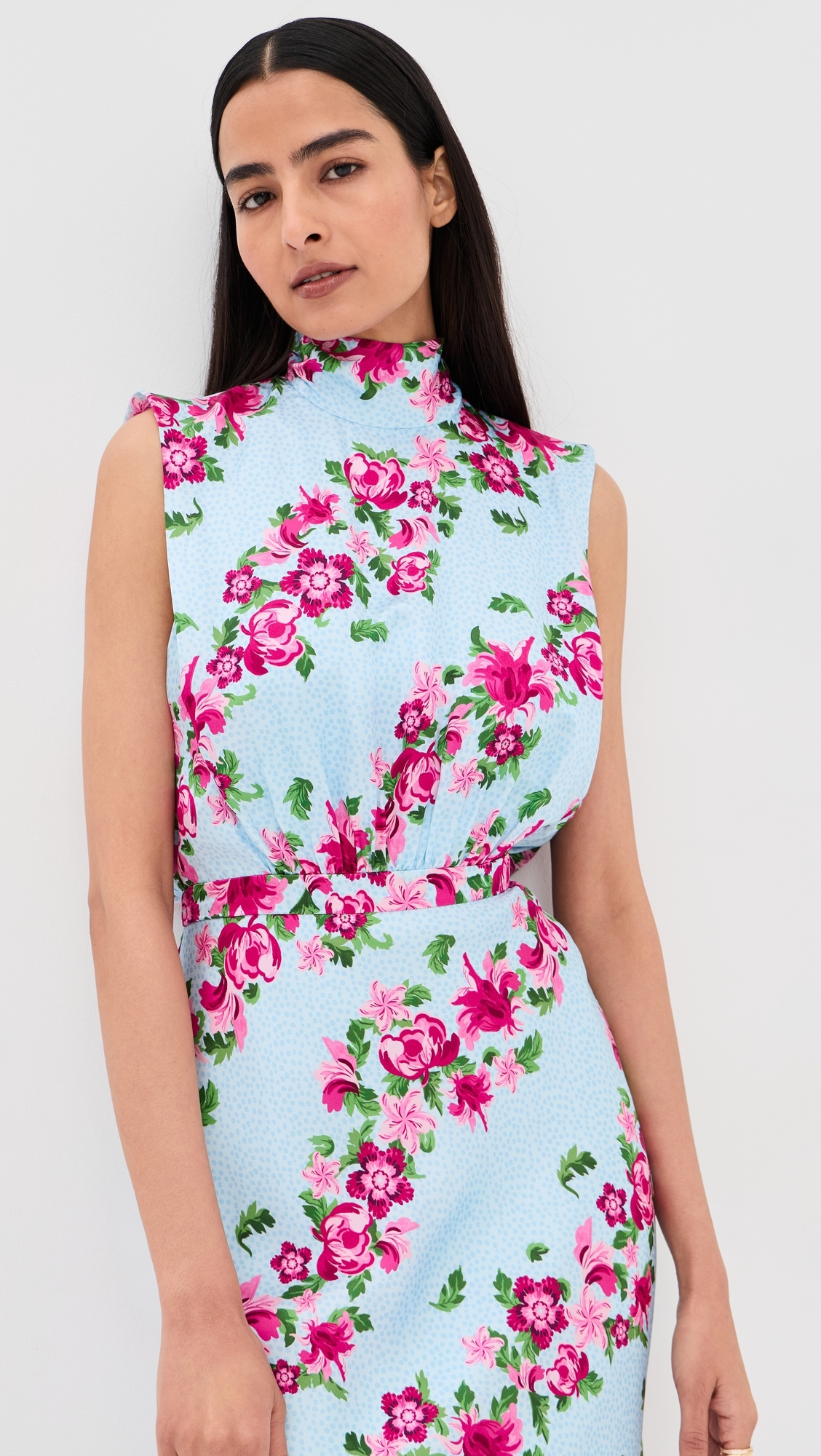 Fleur Dress Bellis Stripe Plmt