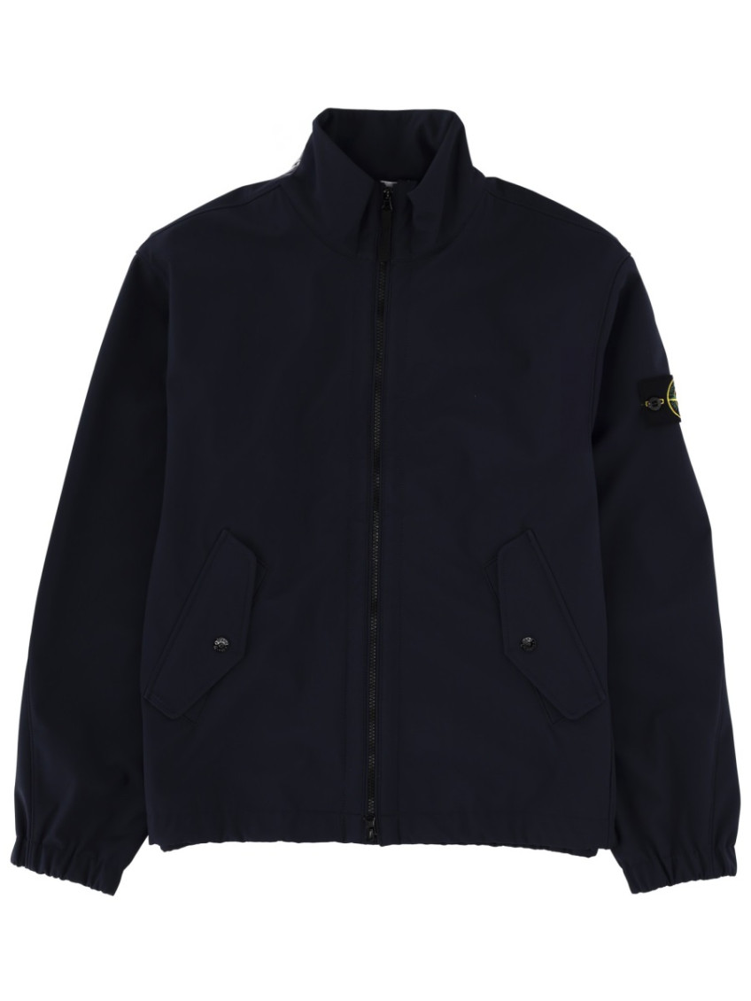 Stone Island - high collar jacket elastic cuffs pocket