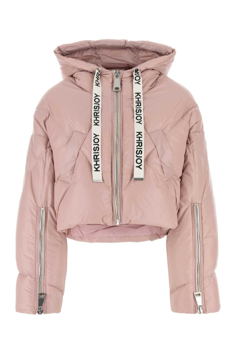 Pink Khris Shorty Puffer Jacket