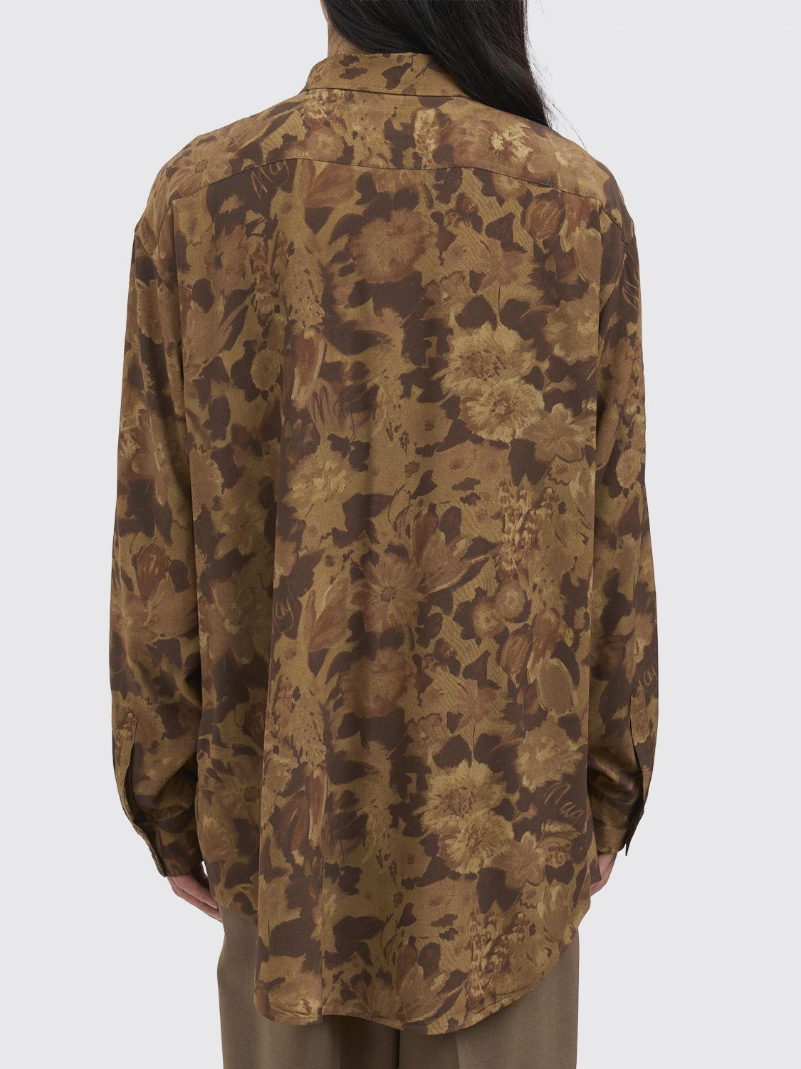 Shirt Men color Brown