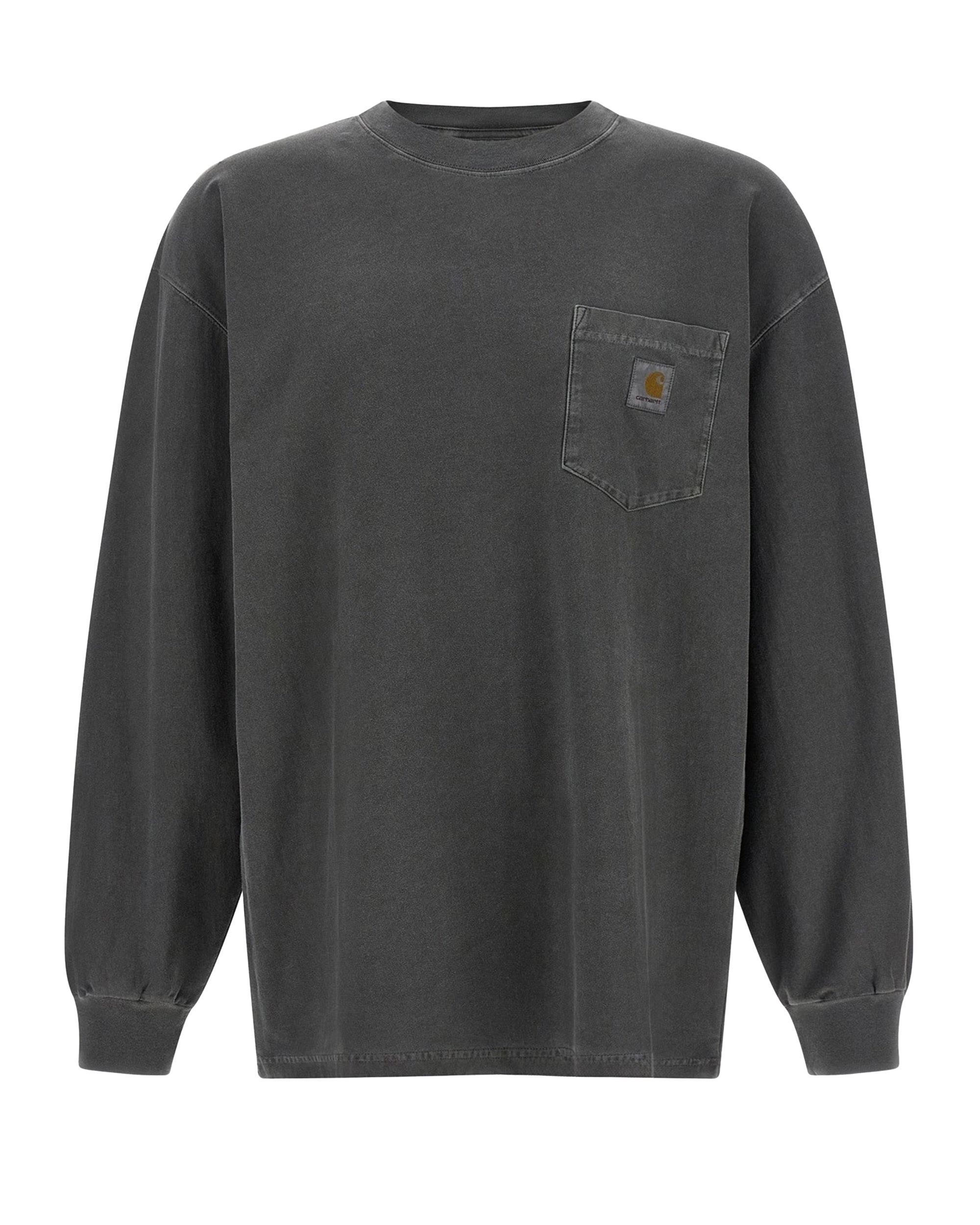 Organic Cotton Loose Pocket T-Shirt — Black
