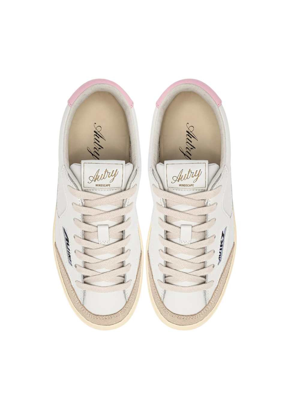 Autry Windscape Low White Leather And Fairy Tale Sneaker