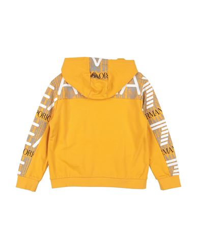 Kid Boy Sweatshirt Marigold Size 16 Cotton, Elastane