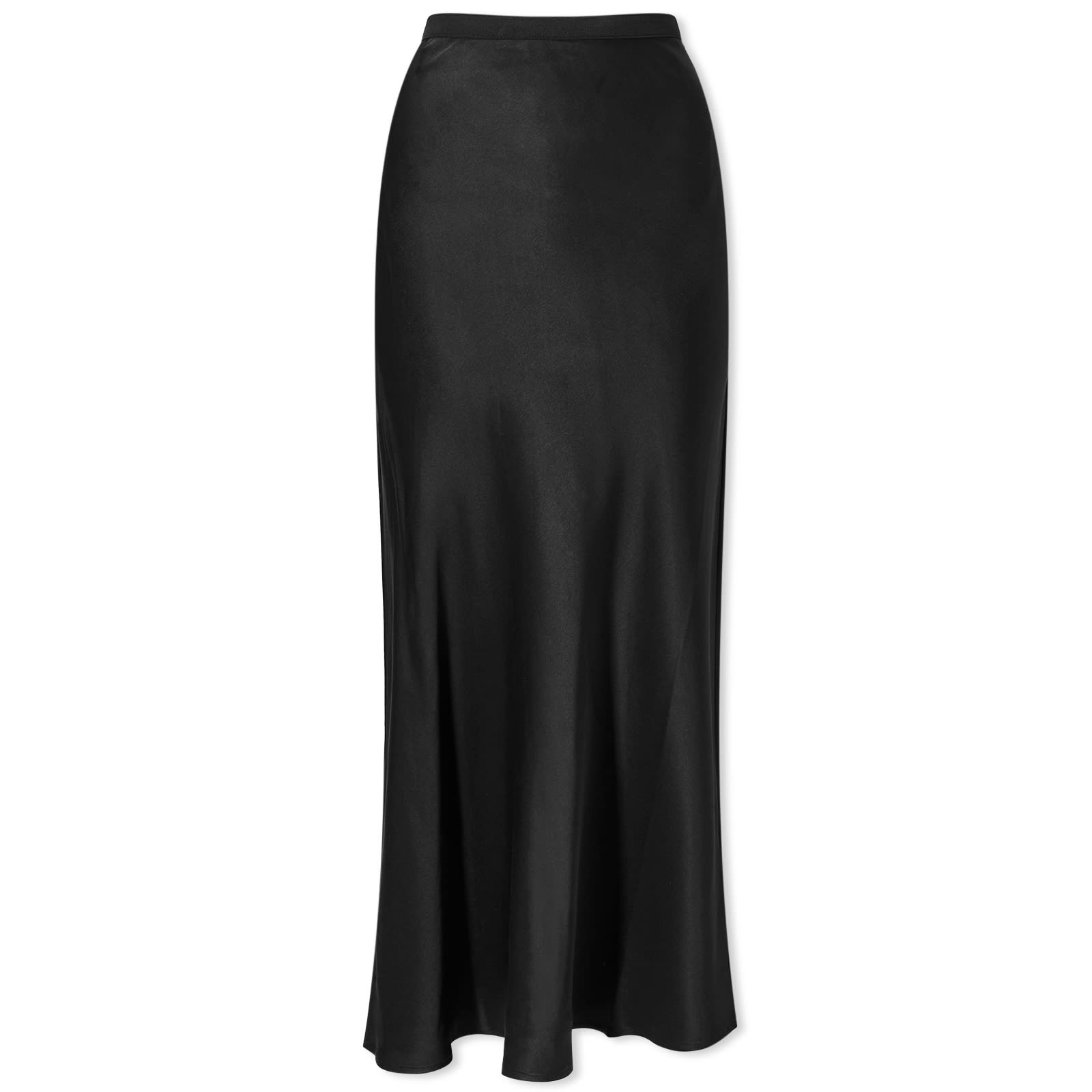 Women's Bar Silk Skirt in Black