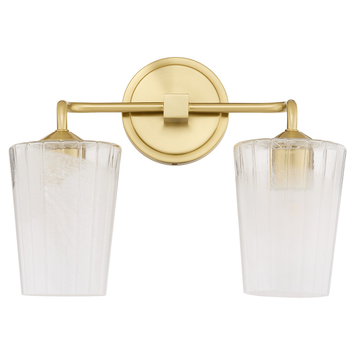 Aged Brass Bathroom Vanity Light from the Providence Collection