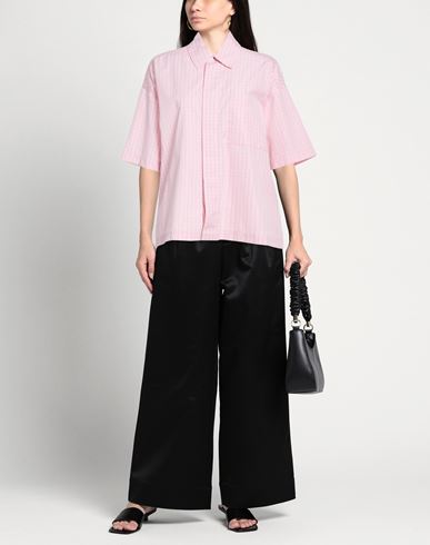 Woman Shirt Pink Size S Cotton
