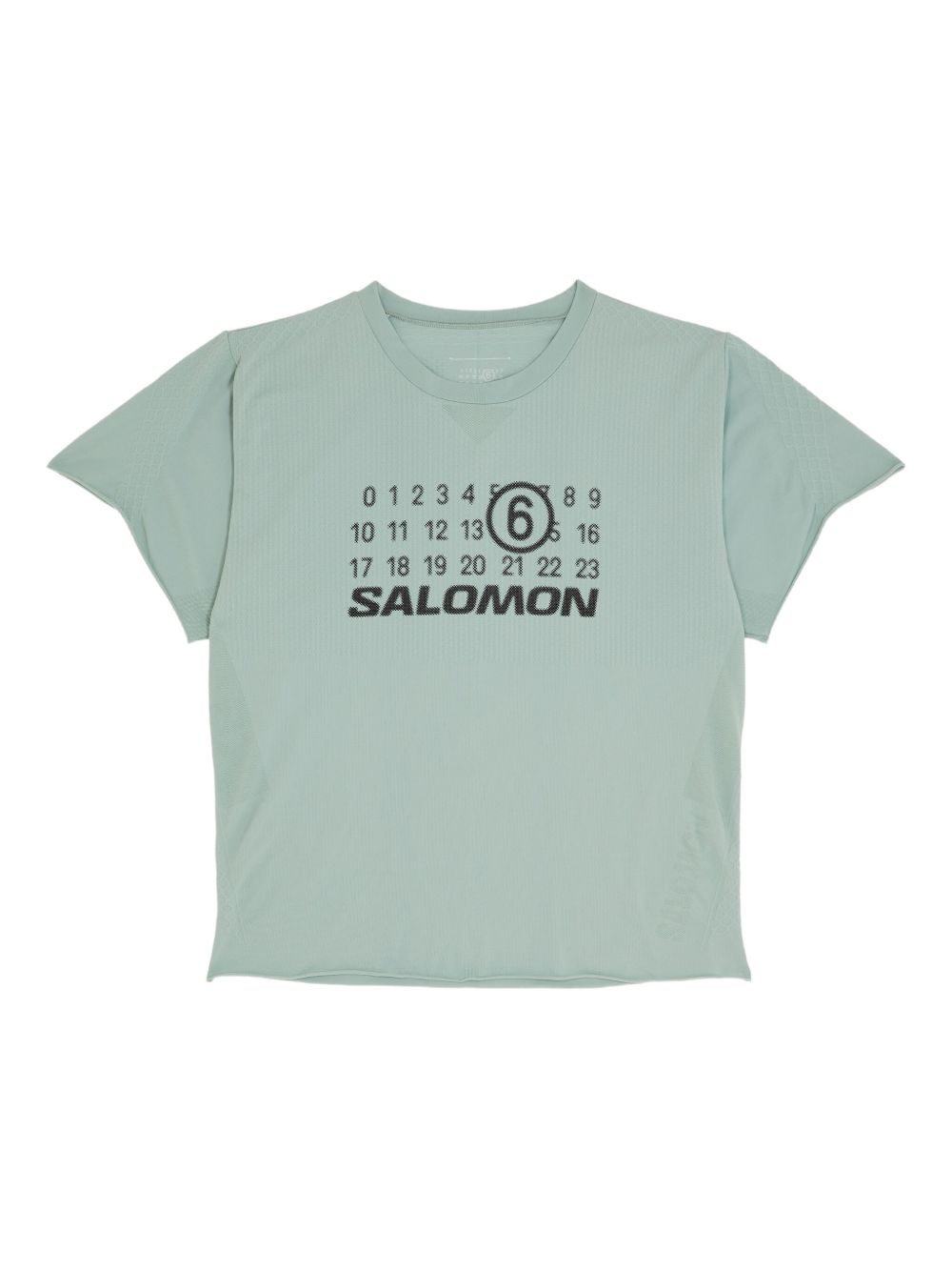 MM6 Maison Margiela X Salomon x Salomon logo-print T-Shirt - Black