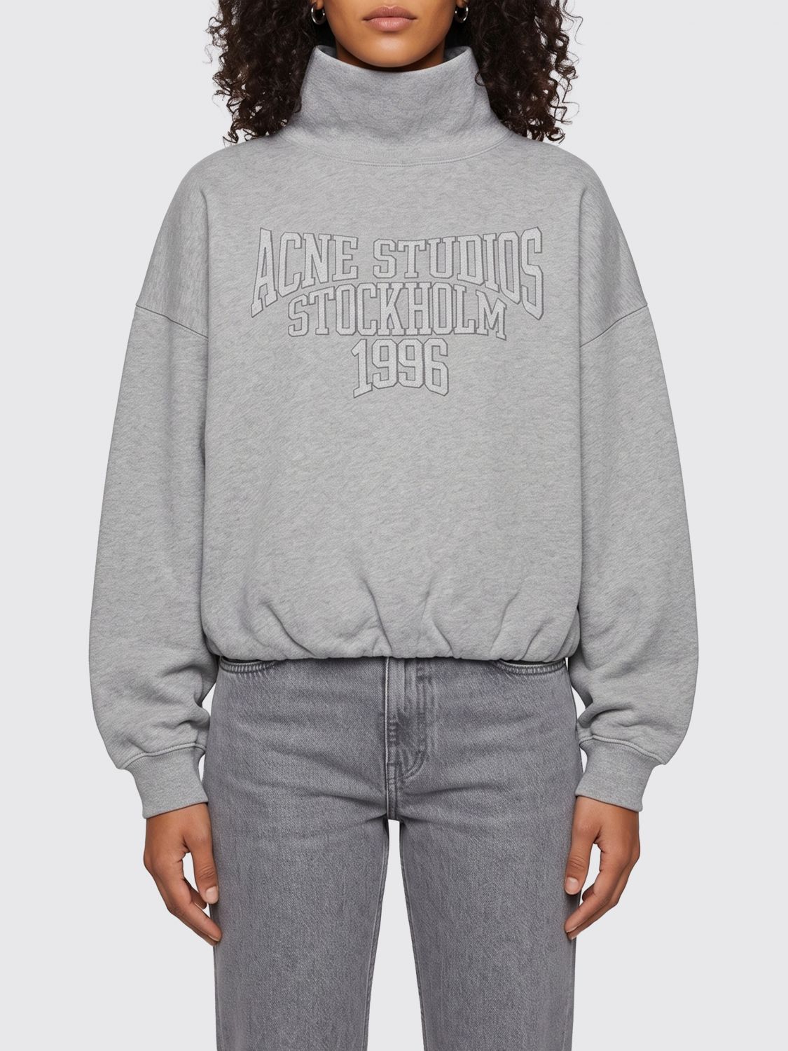 High Neck Sweatshirt