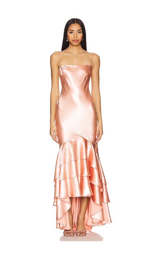 Lovers and Friends Julie Gown in Blush.  XS. Also in L, M, S