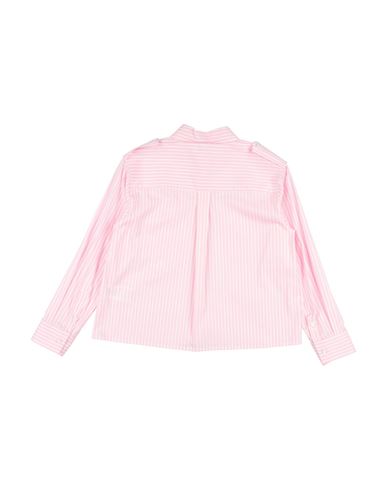Kid Girl Shirt Pink Size 12 Cotton, Polyamide, Elastane