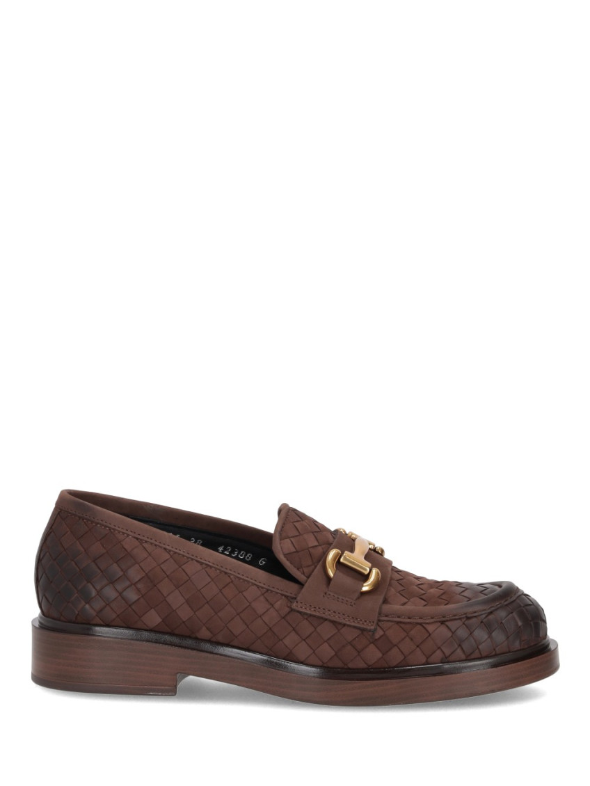 Brown Slip On Loafers