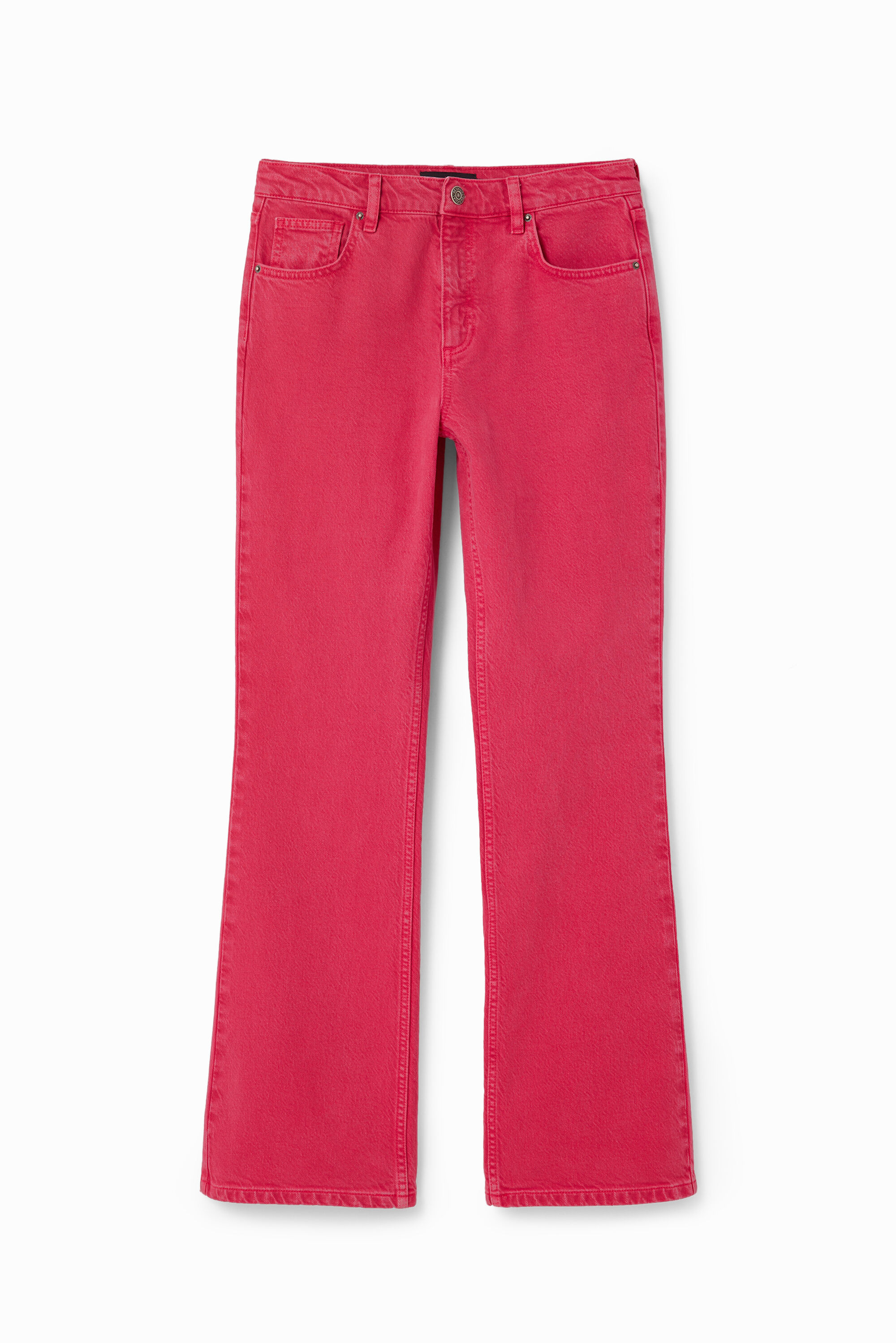 Plain flare jean