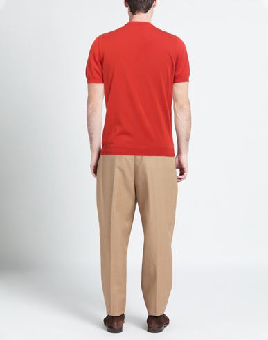 Man Sweater Tomato red