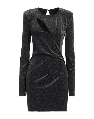 Woman Mini dress Black Size 1 Polyester, Nylon