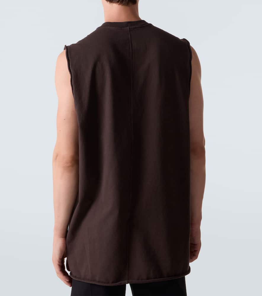 Jumbo cotton jersey tank top