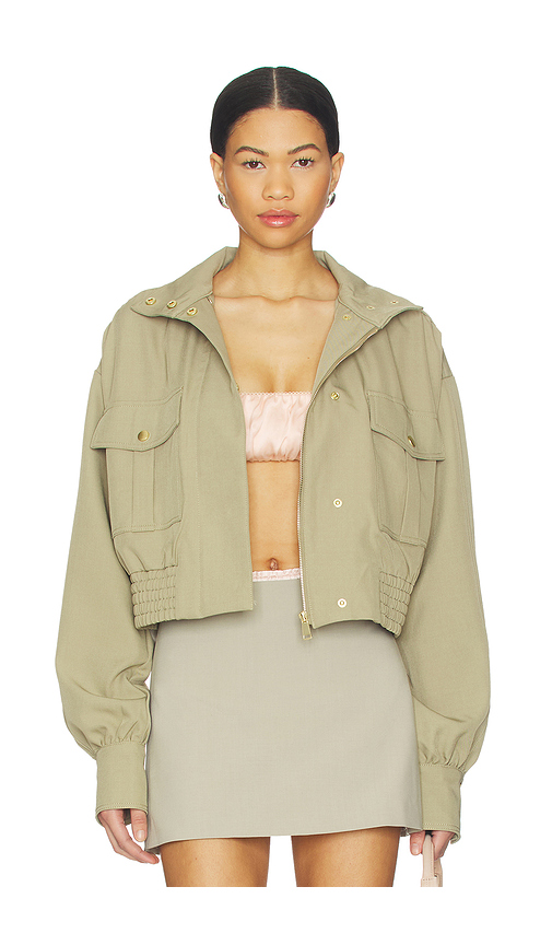 ALL THE WAYS Amadee Jacket in Olive. L. Also in M, S, XL