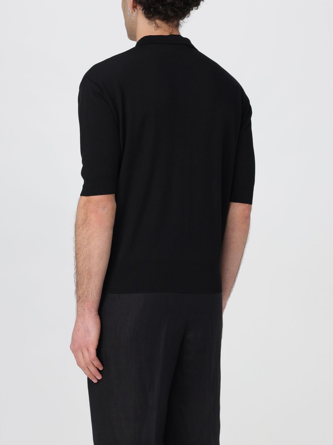 T-Shirt LARDINI Men color Black