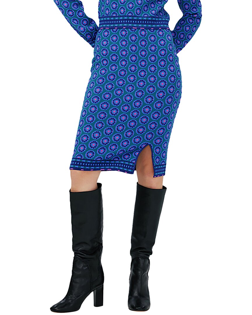 Gusta Wool-Blend Pencil Skirt