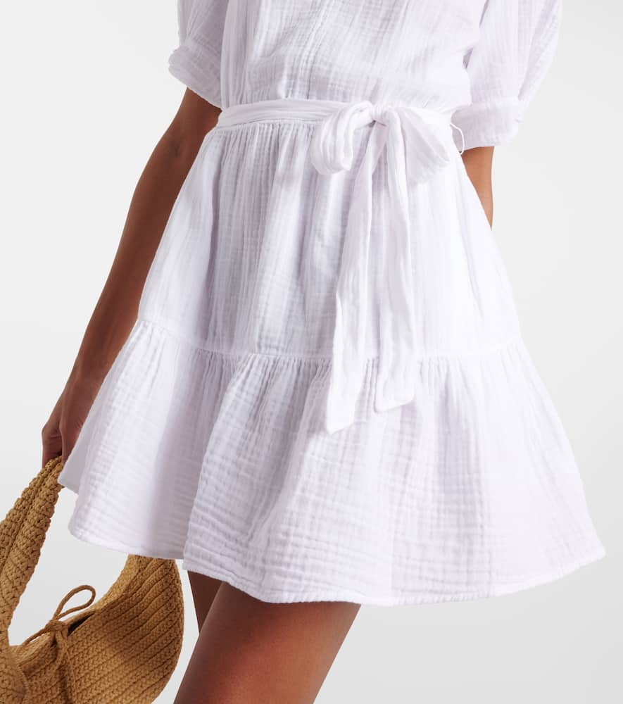 Bella cotton gauze minidress