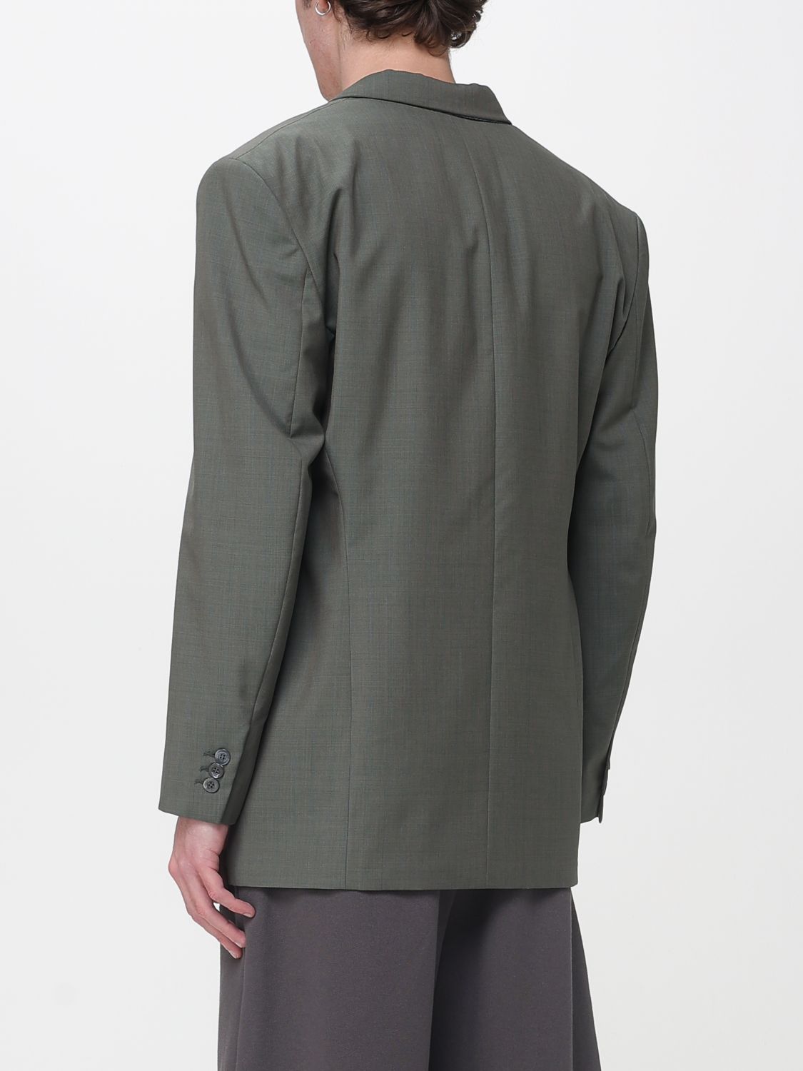 Jacket Men color Green