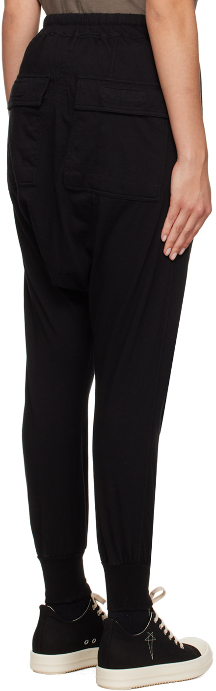 Rick Owens DRKSHDW Black Drawstring Lounge Pants