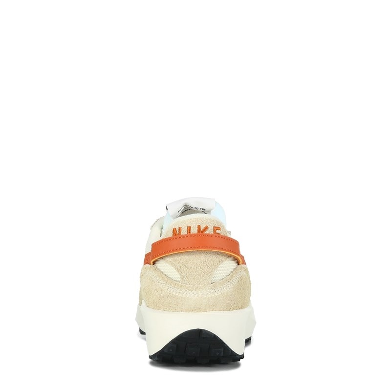 Women's Waffle Debut Retro Sneakers (Tan/Orange)