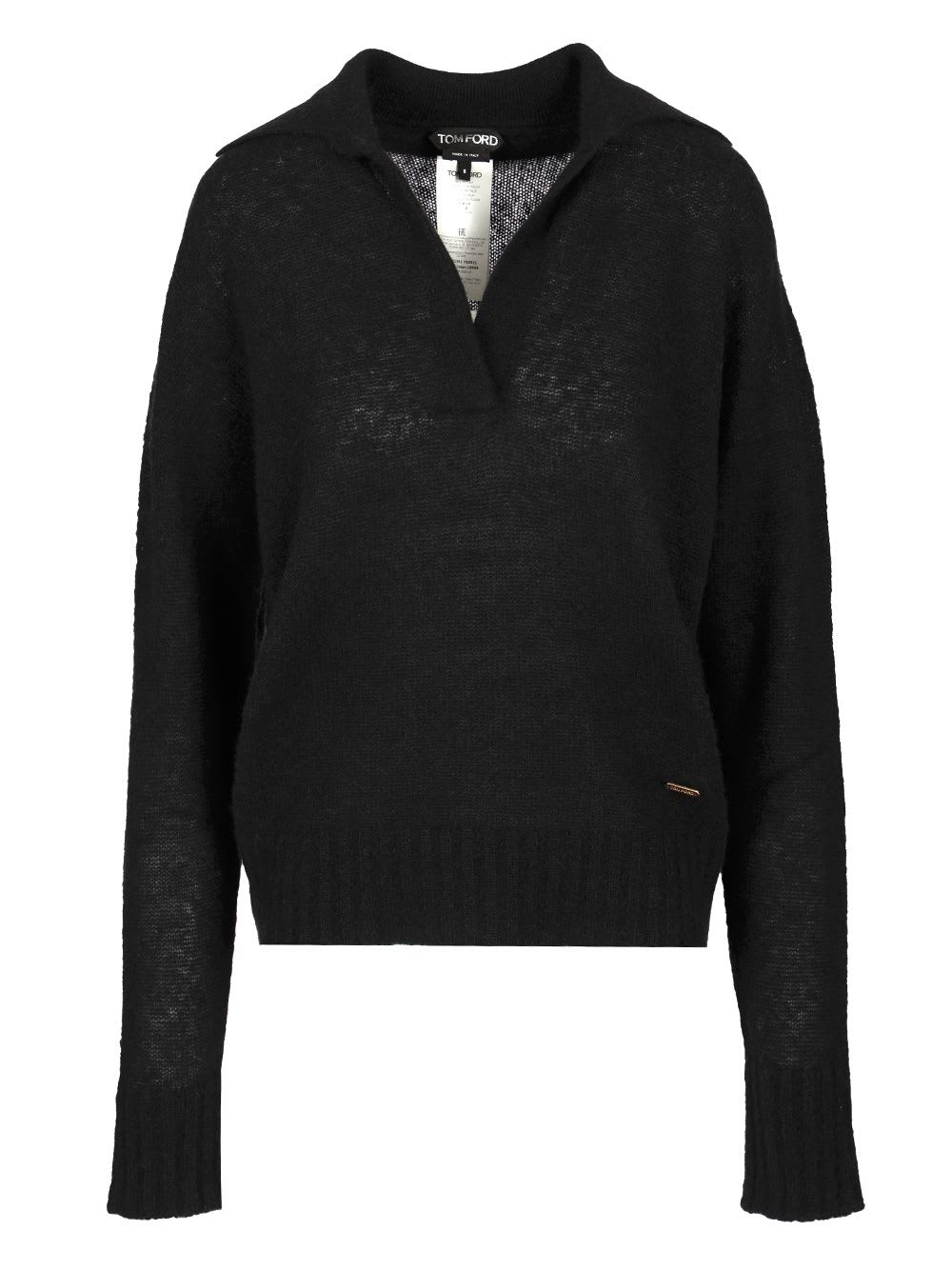 Cashmere Polo Sweater