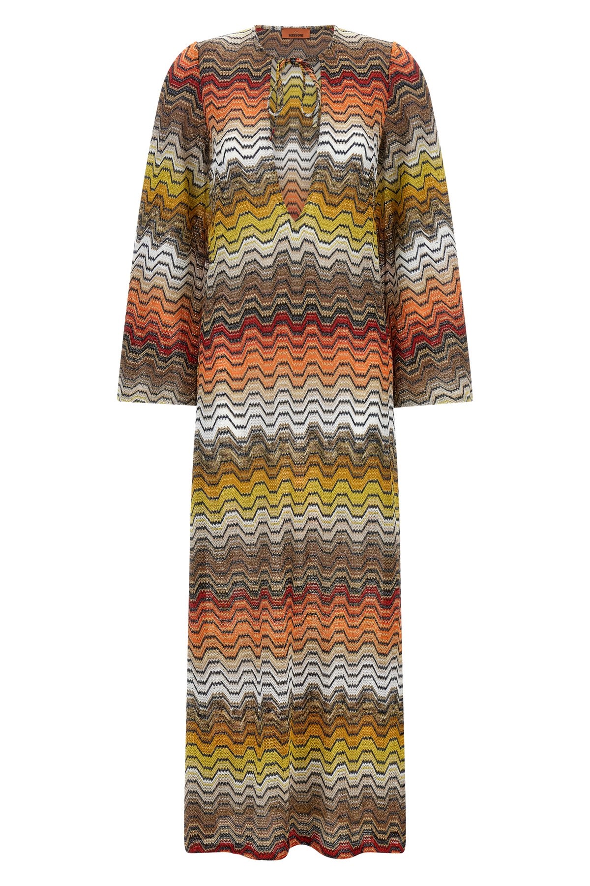 Greek Motif Cover-Up Dress