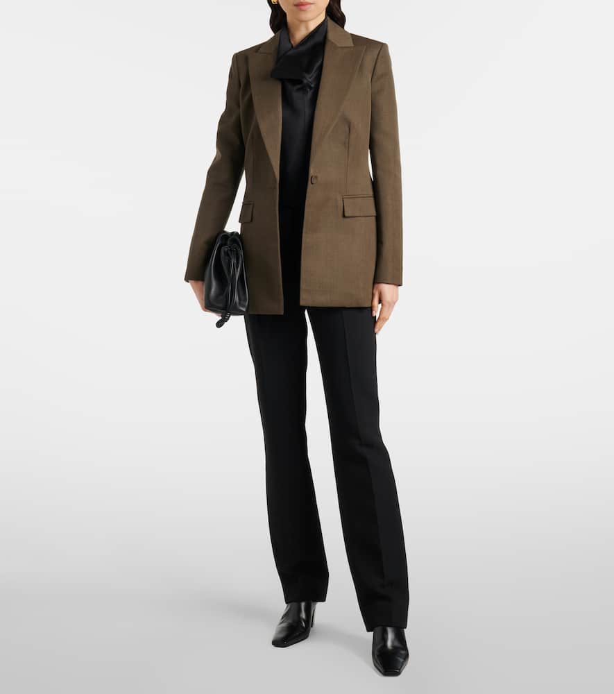 Beatty virgin wool blazer