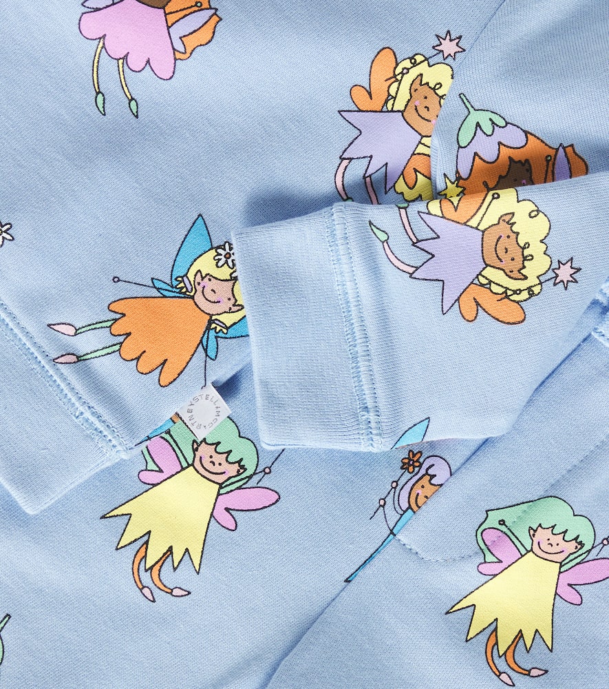 Stella McCartney Kids Baby cotton sweatshirt and sweatpants set