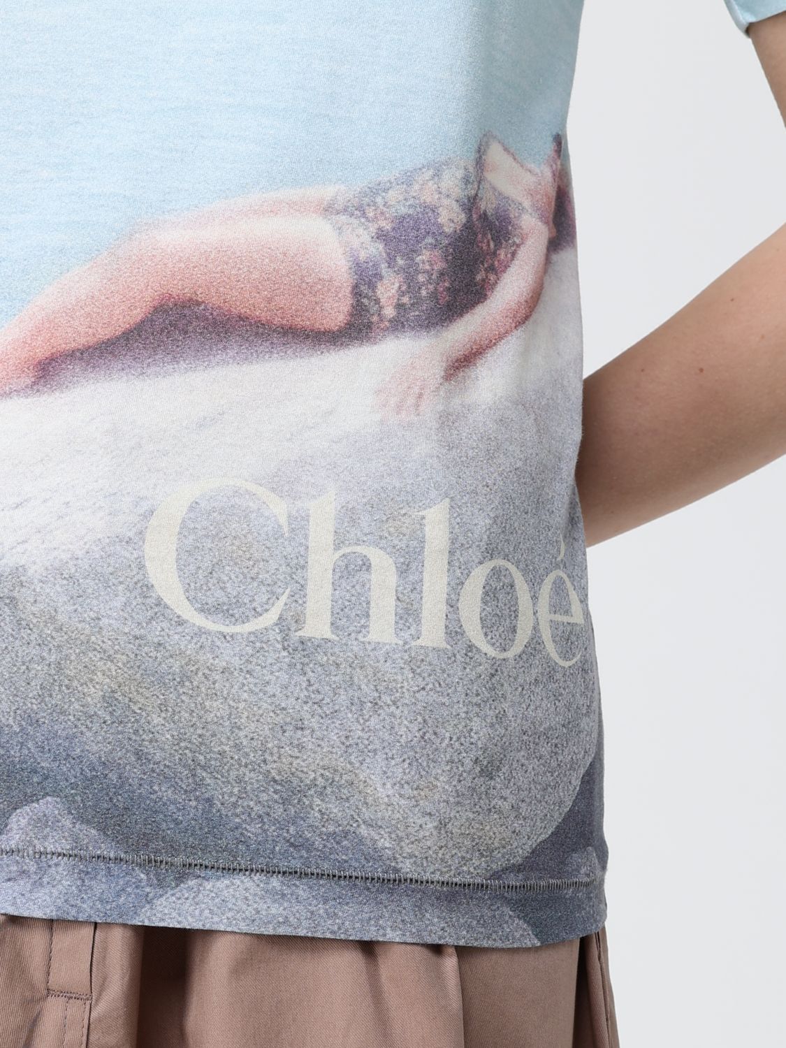 CHLOÉ T-Shirt Woman color Multicolor