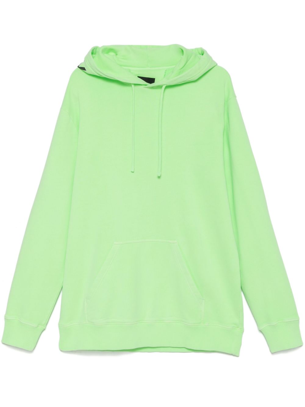 Logo print hoodie - Green