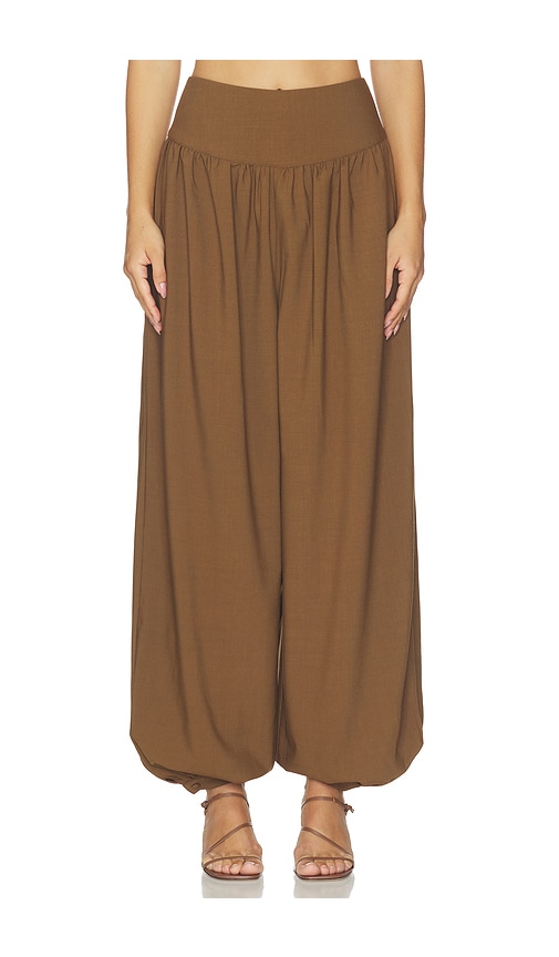 Clea Heidi Trouser in Brown. - XS also in S