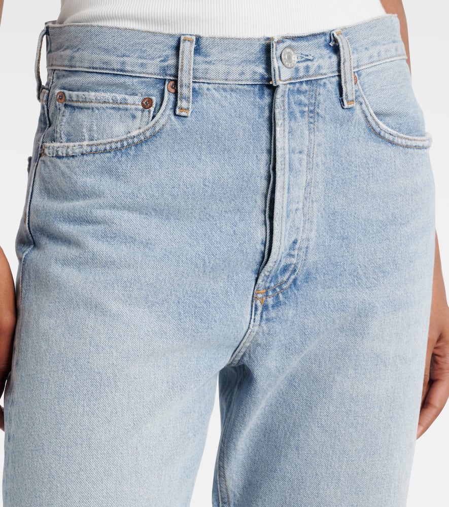 90's mid-rise straight jeans