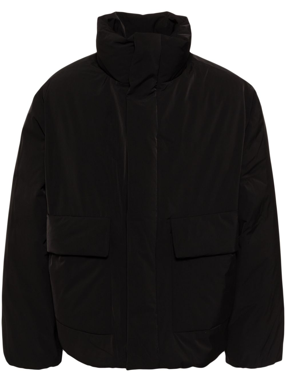 Water-repellent padded jacket - Black