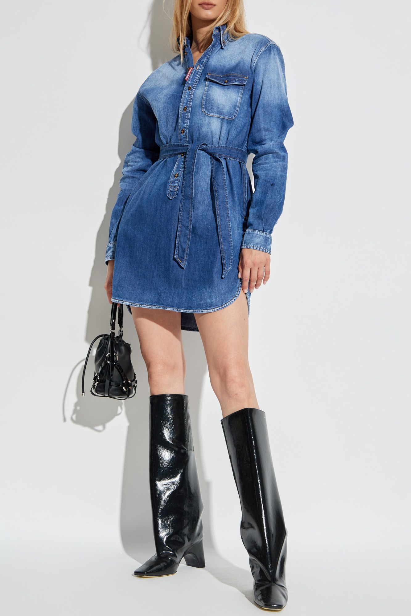 Denim Dress, Women's, Blue