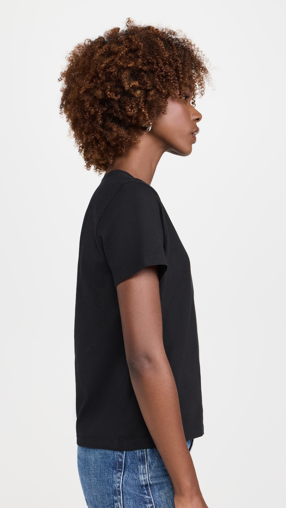 Perfect Crewneck Tee Jet Black