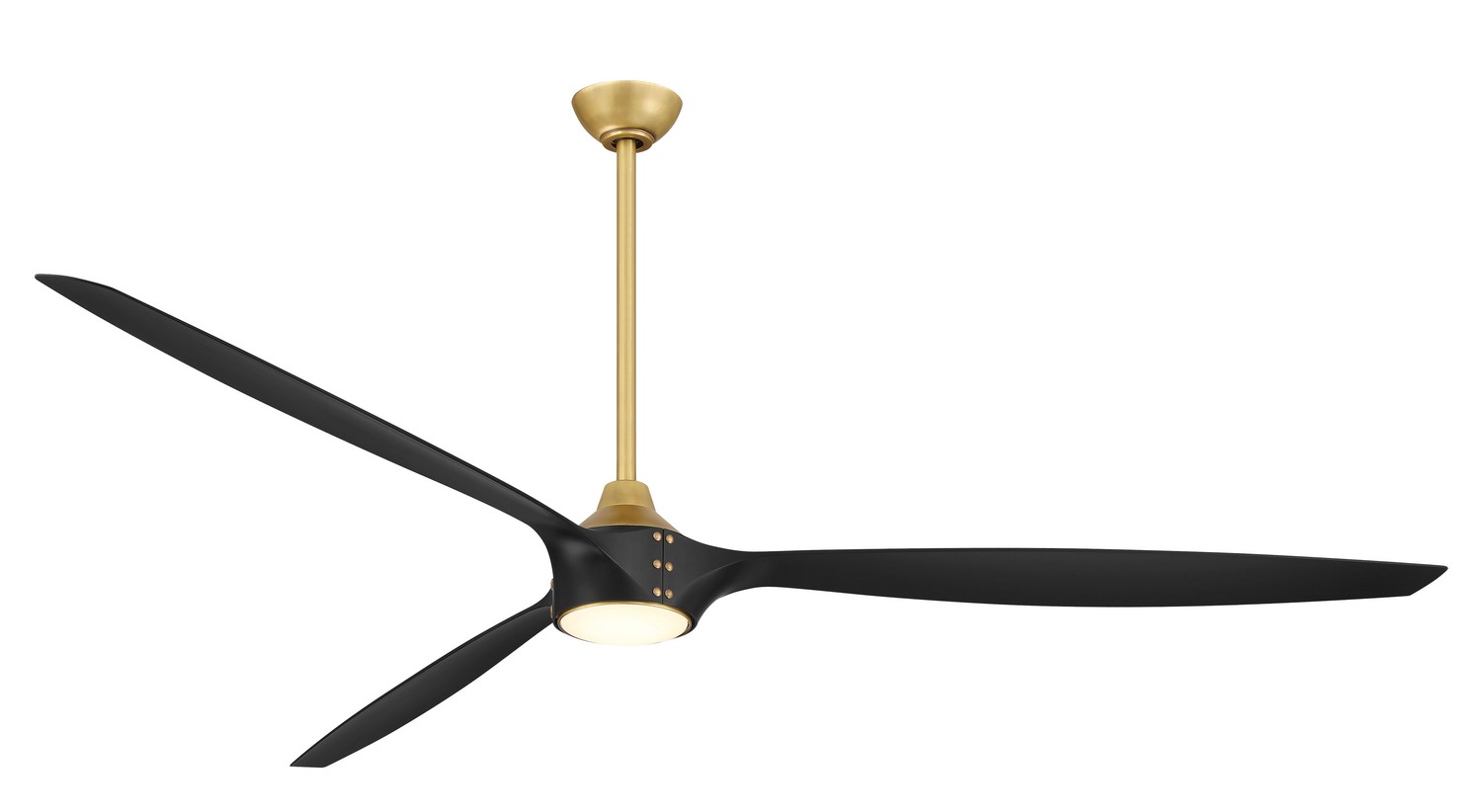 Legacy Brass Coal 84" Ceiling Fan from the Pierce Collection