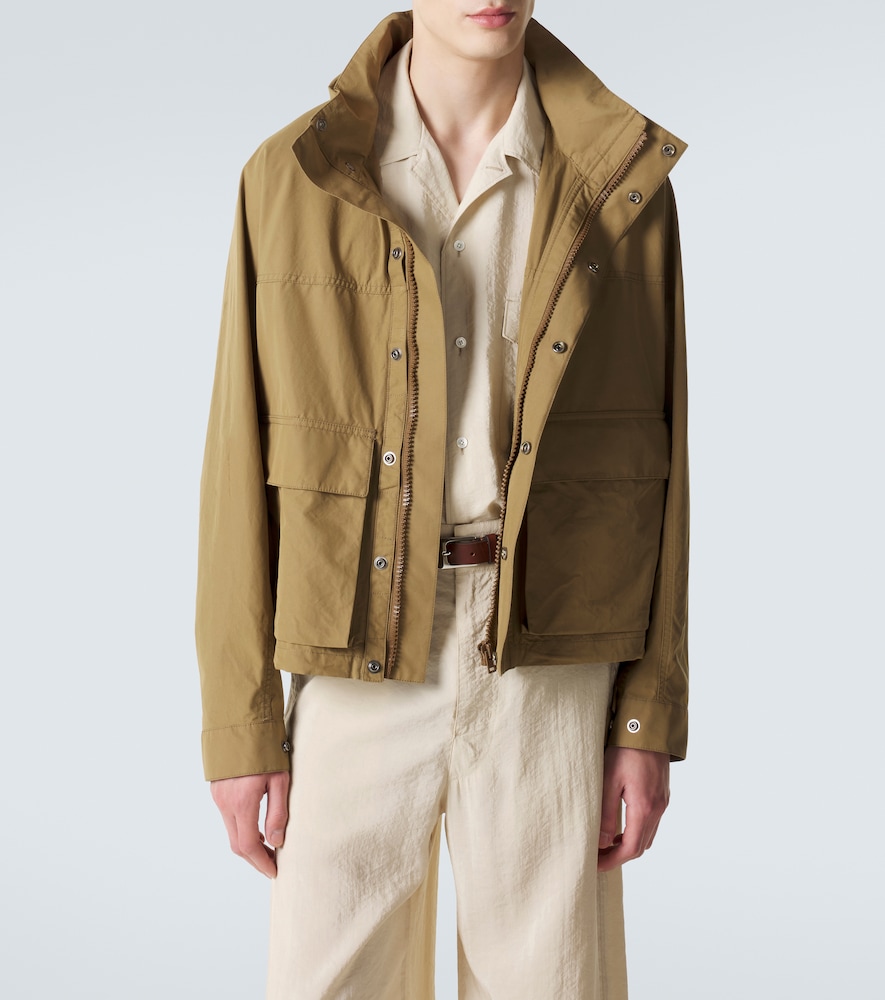 Cotton raincoat