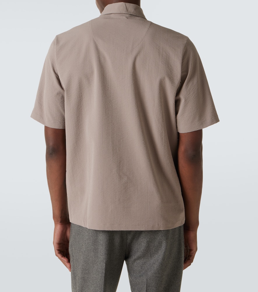 Seersucker shirt
